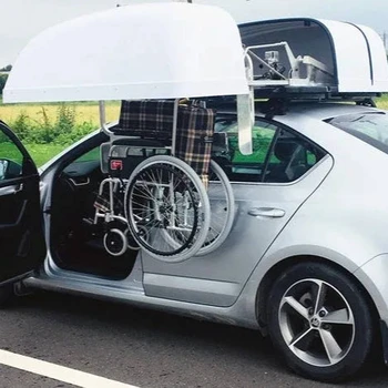tetődoboz Autó kerekesszékes baldachin kerekesszékkeret könnyű, összecsukható kerekesszék-szerelvényekhez