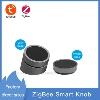 Tuya ZigBee3.0 Intelligens gomb kapcsoló vezeték nélküli motívumprogram kapcsoló gomb vezérlő Akkumulátoros DIY otthoni automatizálási forgatókönyv Smart Life