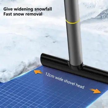 Többcélú jégkaparó Karcmentes Kompakt automatikus szélvédő-leolvasztó lapát Nagy szilárdságú hólapát otthoni használatra