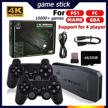 Videojáték-stick M8 10000/3500 klasszikus retro játékkonzollal Vidio vezeték nélküli 2.4G vezérlő doboz 4K HDMI eredeti HD játékdoboz