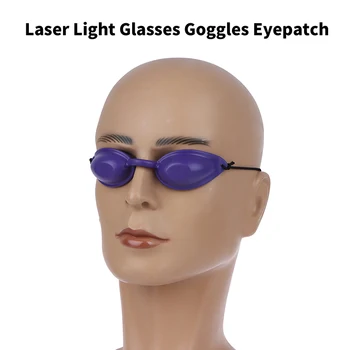 Védő szemtapasz lézeres fényszemüveg védőszemüveg UV szemvédelem beltéri és kültéri szolárium barnító szemüveg állítható