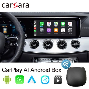 Wireless CarPlay Dongle Android Auto Streaming Box Netflix Youtube USB telefon tükör link adapter autókhoz OEM vezetékes CarPlay