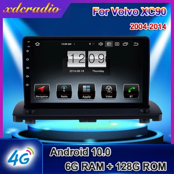 Xdcradio 9 hüvelykes érintőképernyő Android 10.0 autórádió Volvo XC90 DVD multimédia lejátszó GPS navigáció 6+128G Carplay 2004-2014