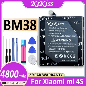 Xiao Mi BM38 BM 38 4800mAh akkumulátorhoz Xiaomi Mi4S-hez Xiao Mi 4S Bateria számára + követési szám