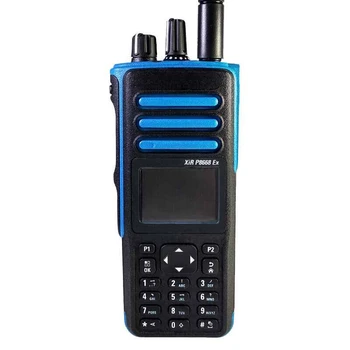 XiR P8668 Ex DP4801 eredeti robbanásbiztos walkie talkie hordozható kétirányú rádió olajmezőkhöz Tározók Bányák