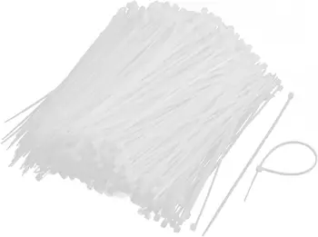 yoeruyo nylon hálózati kábeltekercs cipzáras zsinórszíj 2mmx150mm 1000 db fehér