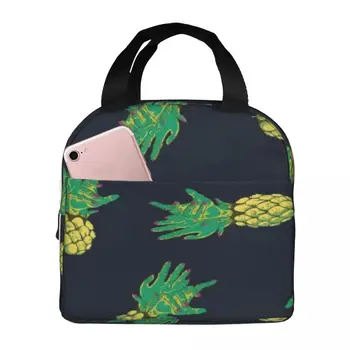 Zombi ananász ebédzsák hőzsák Thermo konténer uzsonnás táskák nőknek