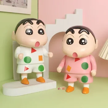 Új zsírkréta Shin-chan 1:1 Nagy figura perifériás sorozat Modell díszbaba gyűjtemény dekoráció Anime korlátozott játékajándékok