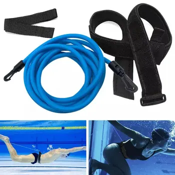Úszás Könnyű és állítható edzőöv edzés szükséges Úszómedence kiegészítők fekete-3méter
